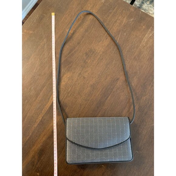 Jim Thompson Formal Bag Silver Black Patterned - Picture 1 of 7